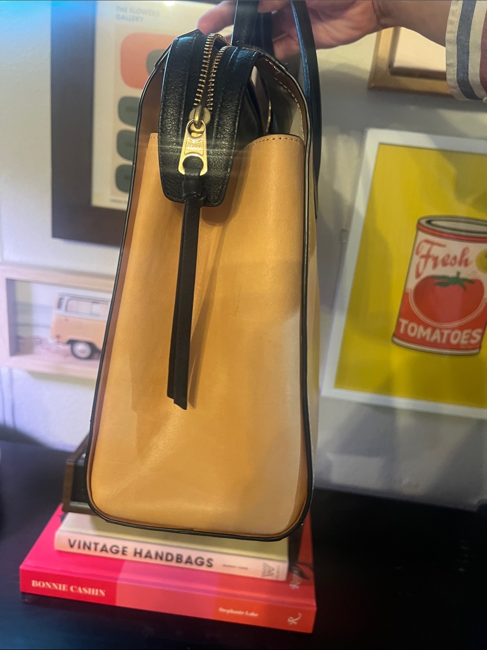 Coach Bleecker Colorblock Carryall Riley - Picture 7 of 10